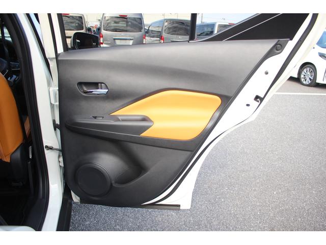 キックス Ｘ　ツートーンインテリアエディション　禁煙車　ｃａｒｒｏｚｚｅｒｉａ９インチナビ　フルセグＴＶ　全周囲カメラ　ＬＥＤヘッドライト　プロパイロット　デジタルインナーミラー　ＥＴＣ　シートヒーター　純正１７インチアルミホイール（34枚目）