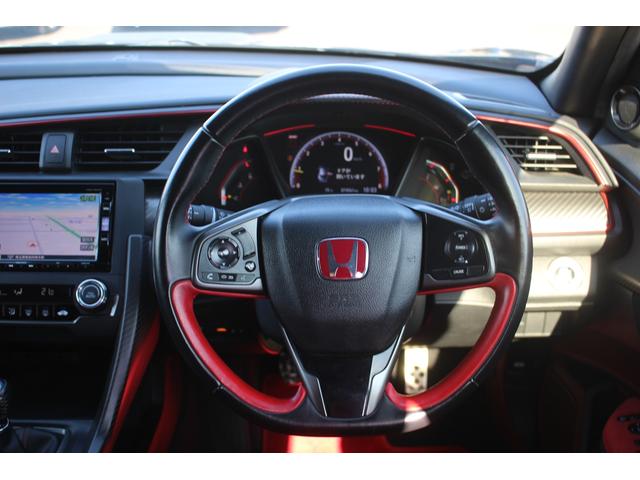 シビック タイプR 禁煙車 6MT BLITZマフラー 社外ナビ バックカメラ フルセグTV 純正20インチアルミホイール ETC オートクルーズコントロール LEDヘッドライト Bluetooth接続可能(44枚目)