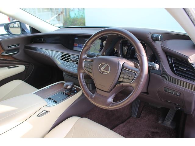 ＬＳ ＬＳ５００　Ｉパッケージ　禁煙車　純正１２１型ナビ　フルセグＴＶ　全周囲カメラ　温冷ベージュ革シート　レーダークルーズコントロール　ＥＴＣ２．０　ＬＥＤヘッドライト　衝突軽減システム　ブラインドスポットモニター（28枚目）