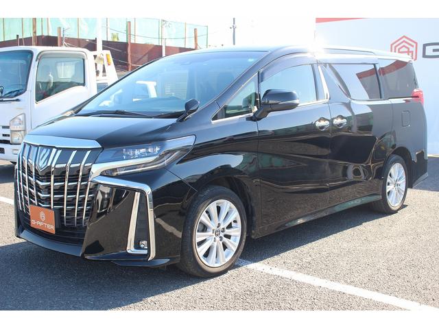 アルファード ２．５Ｓ　後期　禁煙車　ＤＲ９インチナビ　フルセグＴＶ　バックカメラ　トヨタセーフティーセンス　後席モニター　ＬＥＤヘッドライト　ＥＴＣ２．０　両側電動スライドドア　電動格納ミラー　純正１８インチＡＷ（10枚目）