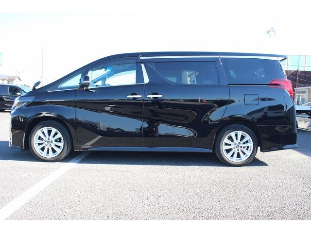 アルファード ２．５Ｓ　後期　禁煙車　ＤＲ９インチナビ　フルセグＴＶ　バックカメラ　トヨタセーフティーセンス　後席モニター　ＬＥＤヘッドライト　ＥＴＣ２．０　両側電動スライドドア　電動格納ミラー　純正１８インチＡＷ（11枚目）