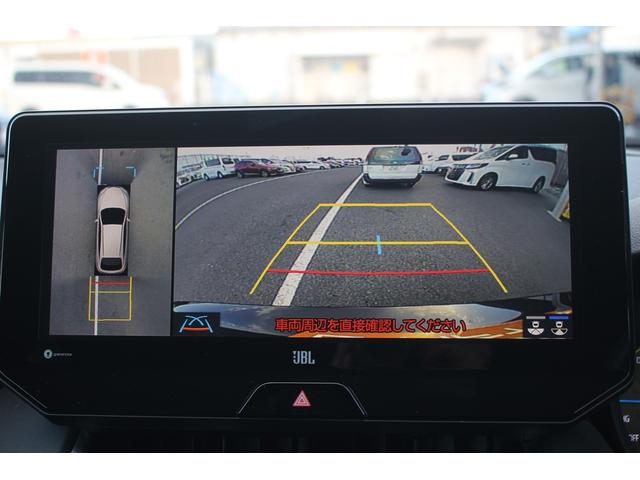ハリアーハイブリッド Ｚ　禁煙車　純正メーカーナビ　フルセグＴＶ　パノラマルーフ　ＪＢＬサウンドシステム　ＬＥＤヘッドライト　デジタルインナーミラー　全周囲カメラ　レーダークルーズコントロール　純正１９アルミホイール（4枚目）