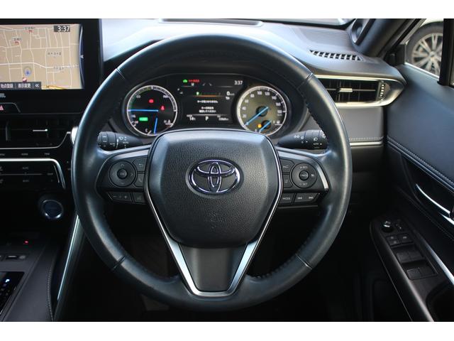 ハリアーハイブリッド Ｚ　禁煙車　純正メーカーナビ　フルセグＴＶ　パノラマルーフ　ＪＢＬサウンドシステム　ＬＥＤヘッドライト　デジタルインナーミラー　全周囲カメラ　レーダークルーズコントロール　純正１９アルミホイール（40枚目）