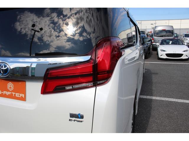 アルファードハイブリッド ＳＲ　Ｃパッケージ　後期型　禁煙車　純正９インチナビ　モデリスタフルエアロ　バックカメラ　後席モニター　黒革シート　トヨタセーフティーセンス　ＥＴＣ２．０　シートヒーターシートエアコン　電動リアゲート　クリアランスソナー（26枚目）