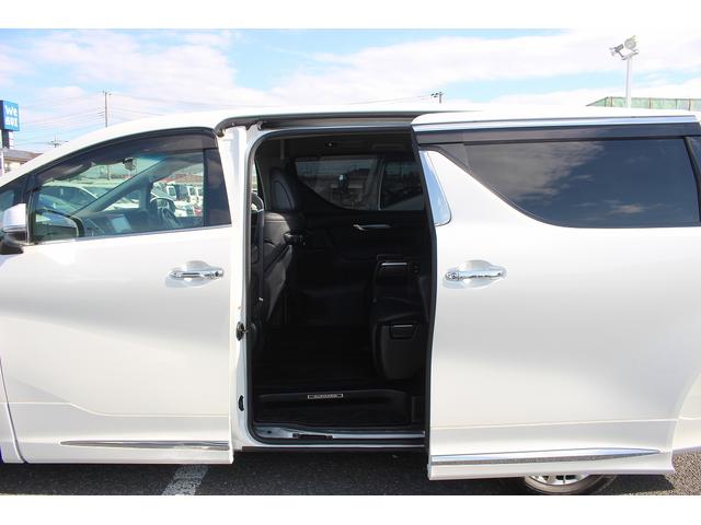 アルファードハイブリッド ＳＲ　Ｃパッケージ　後期型　禁煙車　純正９インチナビ　モデリスタフルエアロ　バックカメラ　後席モニター　黒革シート　トヨタセーフティーセンス　ＥＴＣ２．０　シートヒーターシートエアコン　電動リアゲート　クリアランスソナー（38枚目）