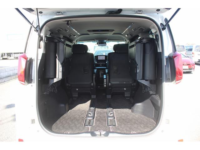 アルファードハイブリッド ＳＲ　Ｃパッケージ　後期型　禁煙車　純正９インチナビ　モデリスタフルエアロ　バックカメラ　後席モニター　黒革シート　トヨタセーフティーセンス　ＥＴＣ２．０　シートヒーターシートエアコン　電動リアゲート　クリアランスソナー（77枚目）