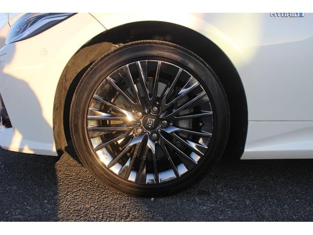 クラウンハイブリッド Ｇ－エグゼクティブ　禁煙車　純正８インチナビ　サンルーフ　フルセグＴＶ　全周囲カメラ　革シート　シートヒーター・シートエアコン　ＥＴＣ２．０　純正１８インチアルミホイール　クリアランスソナー　アイドリングストップ（20枚目）