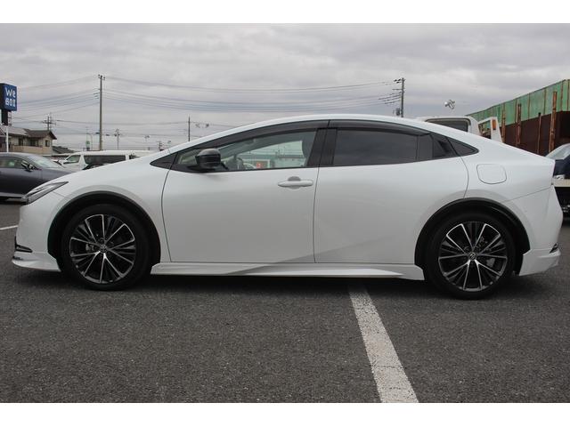 プリウス Z 禁煙車 純正12.3型ディスプレイオーディオ フルセグTV 全周囲カメラ 温冷黒革シート モデリスタフルエアロ レーダークルーズコントロール ETC2.0 衝突軽減ブレーキ クリアランスソナー(10枚目)