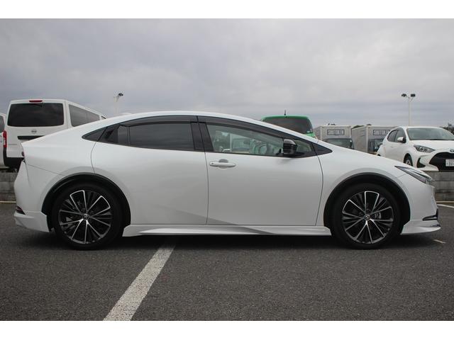 プリウス Z 禁煙車 純正12.3型ディスプレイオーディオ フルセグTV 全周囲カメラ 温冷黒革シート モデリスタフルエアロ レーダークルーズコントロール ETC2.0 衝突軽減ブレーキ クリアランスソナー(14枚目)