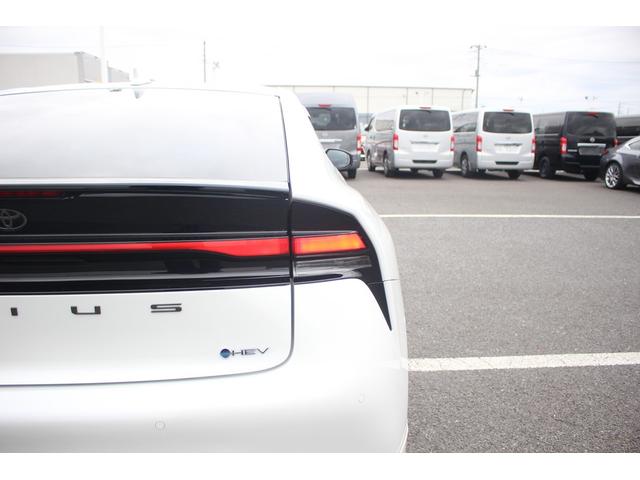 プリウス Z 禁煙車 純正12.3型ディスプレイオーディオ フルセグTV 全周囲カメラ 温冷黒革シート モデリスタフルエアロ レーダークルーズコントロール ETC2.0 衝突軽減ブレーキ クリアランスソナー(26枚目)