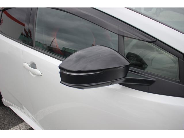 プリウス Z 禁煙車 純正12.3型ディスプレイオーディオ フルセグTV 全周囲カメラ 温冷黒革シート モデリスタフルエアロ レーダークルーズコントロール ETC2.0 衝突軽減ブレーキ クリアランスソナー(27枚目)