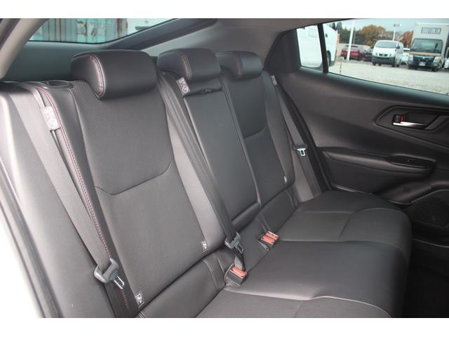 プリウス Z 禁煙車 純正12.3型ディスプレイオーディオ フルセグTV 全周囲カメラ 温冷黒革シート モデリスタフルエアロ レーダークルーズコントロール ETC2.0 衝突軽減ブレーキ クリアランスソナー(38枚目)