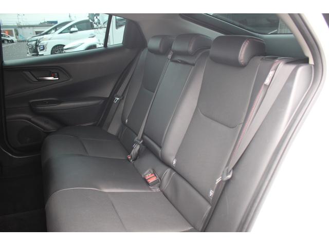 プリウス Z 禁煙車 純正12.3型ディスプレイオーディオ フルセグTV 全周囲カメラ 温冷黒革シート モデリスタフルエアロ レーダークルーズコントロール ETC2.0 衝突軽減ブレーキ クリアランスソナー(40枚目)