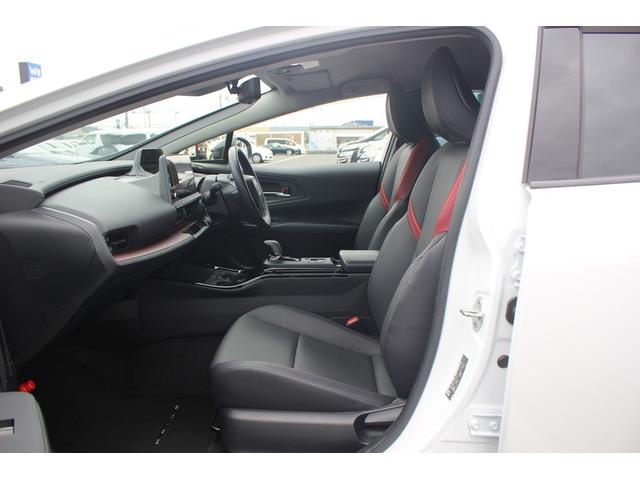 プリウス Z 禁煙車 純正12.3型ディスプレイオーディオ フルセグTV 全周囲カメラ 温冷黒革シート モデリスタフルエアロ レーダークルーズコントロール ETC2.0 衝突軽減ブレーキ クリアランスソナー(42枚目)
