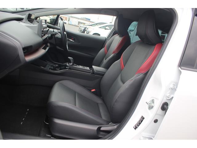 プリウス Z 禁煙車 純正12.3型ディスプレイオーディオ フルセグTV 全周囲カメラ 温冷黒革シート モデリスタフルエアロ レーダークルーズコントロール ETC2.0 衝突軽減ブレーキ クリアランスソナー(43枚目)