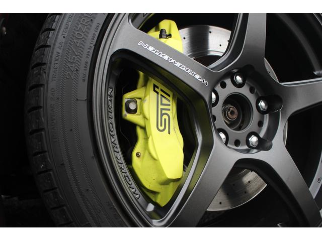 ＷＲＸ ＳＴＩ ＳＴＩ　後期型　禁煙車　社外ナビ　バックカメラ　フルセグＴＶ　ＲＥＣＡＲＯバケットシート　６ＭＴ　ワンオーナー　ＬＥＤヘッドライト　社外１８インチアルミホイール　社外マフラー　電動格納ミラー（75枚目）