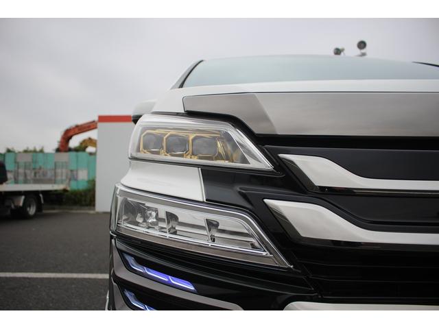 ヴェルファイア ２．５Ｚ　ゴールデンアイズ　後期型　禁煙車　純正１０．５型ナビ　モデリスタフルエアロ　サンルーフ　後席モニター　電動リアゲート　バックカメラ　ＬＥＤヘッドライト　ＥＴＣ２．０　衝突軽減ブレーキ　ウォークスルー（23枚目）