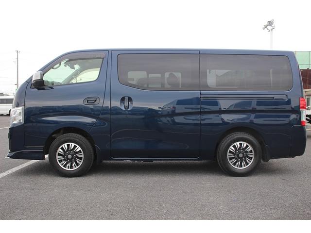 キャラバン 　禁煙車　純正ナビ　ワンオーナー　フルセグＴＶ　革シート　シートヒーター　両側電動スライドドア　ＬＥＤヘッドライト　クリアランスソナー　衝突軽減ブレーキ　ＥＴＣ　純正１５インチアルミホイール（10枚目）