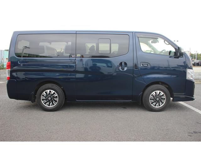キャラバン 　禁煙車　純正ナビ　ワンオーナー　フルセグＴＶ　革シート　シートヒーター　両側電動スライドドア　ＬＥＤヘッドライト　クリアランスソナー　衝突軽減ブレーキ　ＥＴＣ　純正１５インチアルミホイール（14枚目）