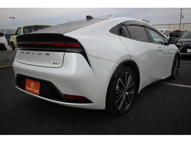 プリウス Ｚ　禁煙車　ワンオーナー　サンルーフ　純正１２．３インチディスプレイオーディオ　アダプティブクルーズコントロール　パノラミックビューモニター　電動リアゲート　１５００Ｗ給電　黒革シート　ＥＴＣ２．０（56枚目）