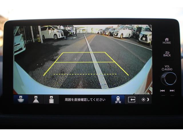 シビック ＲＳ　禁煙車　６ＭＴ　純正９インチナビ　フルセグＴＶ　バックカメラ　ＬＥＤヘッドライト　温熱黒半革　ＥＴＣ２．０　レーダークルーズコントロール　レーンキープアシスト　クリアランスソナー　ブラインドスポット（5枚目）