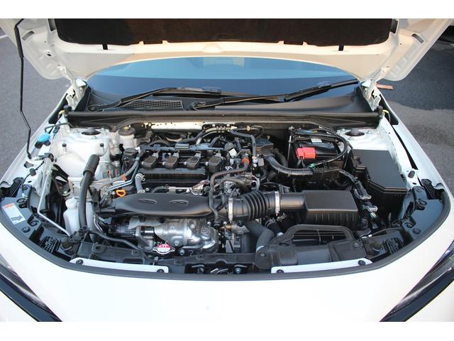 シビック ＲＳ　禁煙車　６ＭＴ　純正９インチナビ　フルセグＴＶ　バックカメラ　ＬＥＤヘッドライト　温熱黒半革　ＥＴＣ２．０　レーダークルーズコントロール　レーンキープアシスト　クリアランスソナー　ブラインドスポット（74枚目）