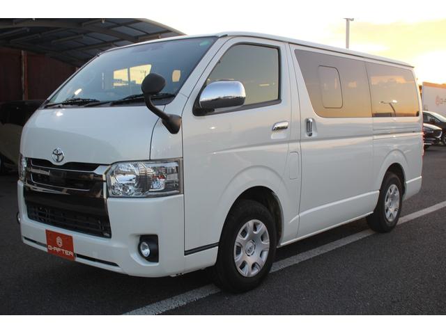ハイエースバン 後期型 禁煙車 ストラーダナビ フルセグTV バックカメラ ハーフブラックレザーシート プリクラッシュセーフティー ETC スマートキープッシュスタート レーンキープアシスト 100V充電(11枚目)