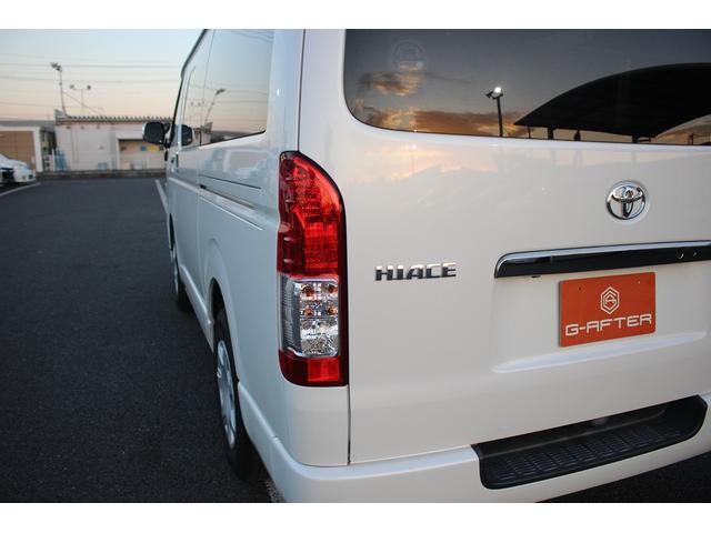 ハイエースバン 後期型 禁煙車 ストラーダナビ フルセグTV バックカメラ ハーフブラックレザーシート プリクラッシュセーフティー ETC スマートキープッシュスタート レーンキープアシスト 100V充電(29枚目)