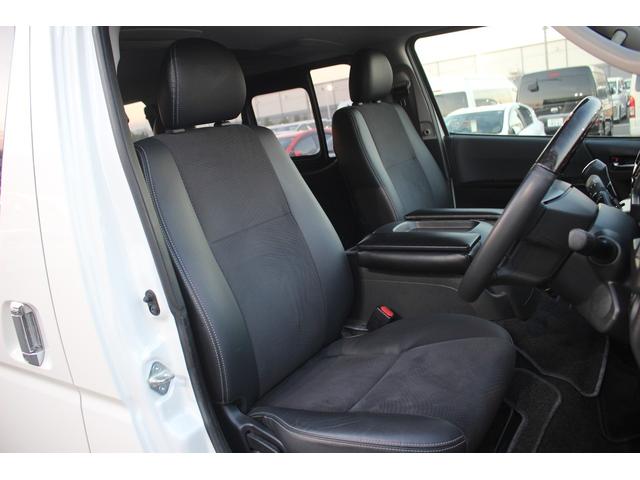 ハイエースバン 後期型 禁煙車 ストラーダナビ フルセグTV バックカメラ ハーフブラックレザーシート プリクラッシュセーフティー ETC スマートキープッシュスタート レーンキープアシスト 100V充電(45枚目)