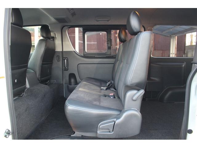 ハイエースバン 後期型 禁煙車 ストラーダナビ フルセグTV バックカメラ ハーフブラックレザーシート プリクラッシュセーフティー ETC スマートキープッシュスタート レーンキープアシスト 100V充電(49枚目)