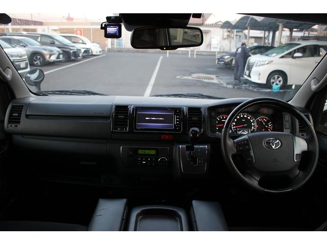 ハイエースバン 後期型 禁煙車 ストラーダナビ フルセグTV バックカメラ ハーフブラックレザーシート プリクラッシュセーフティー ETC スマートキープッシュスタート レーンキープアシスト 100V充電(54枚目)