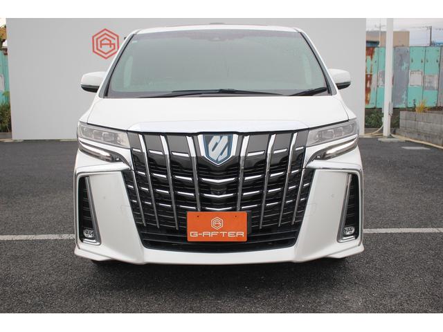 アルファードハイブリッド エグゼクティブラウンジＳ　後期型　純正１０．５型ナビ　フルセグＴＶ　ＪＢＬサウンドシステム　サンルーフ　後席モニター　レーダークルーズコントロール　ＥＴＣ２．０　全周囲カメラ　純正１７インチアルミホイール　黒革シート（14枚目）