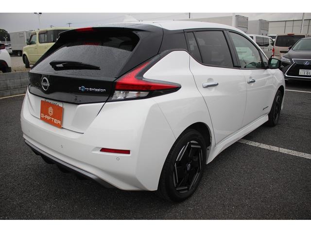 リーフ e+ X 禁煙車 BOSEサウンド 純正9型ナビ フルセグTV バックカメラ 温冷肌革 オートクルーズコントロール 衝突軽減 ETC2.0 Applecarplay ステアリングヒーター LEDヘッドライト(19枚目)