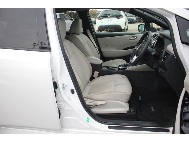 リーフ e+ X 禁煙車 BOSEサウンド 純正9型ナビ フルセグTV バックカメラ 温冷肌革 オートクルーズコントロール 衝突軽減 ETC2.0 Applecarplay ステアリングヒーター LEDヘッドライト(35枚目)