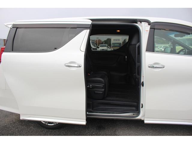 アルファード 2.5S タイプゴールド 後期型 禁煙車 純正9型ナビ フルセグTV ハーフレザー 電動リアゲート 両側電動スライドドア LEDヘッドライト ETC2.0 衝突軽減ブレーキ クリアランスソナー レーダークルーズコントロール(33枚目)