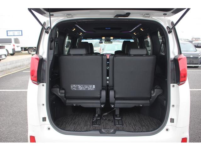 アルファード 2.5S タイプゴールド 後期型 禁煙車 純正9型ナビ フルセグTV ハーフレザー 電動リアゲート 両側電動スライドドア LEDヘッドライト ETC2.0 衝突軽減ブレーキ クリアランスソナー レーダークルーズコントロール(74枚目)