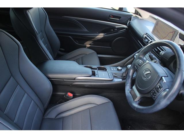 ＲＣ ＲＣ３００ｈ　禁煙車　純正１０．２５インチナビ　フルセグＴＶ　プレミアムサウンドシステム　バックカメラ　黒革シート　レーダークルーズコントロール　ＥＴＣ２．０　シートヒーター　純正１８インチアルミホイール（36枚目）