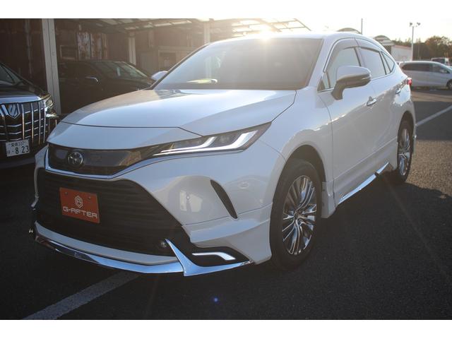 ハリアー Z レザーパッケージ 後期型 モデリスタフルエアロ JBLプレミアムサウンド 12.3型ナビ フルセグTV 全周囲カメラ シートヒーター シートエアコン 黒革シート 電動リアゲート LEDヘッドライト(10枚目)