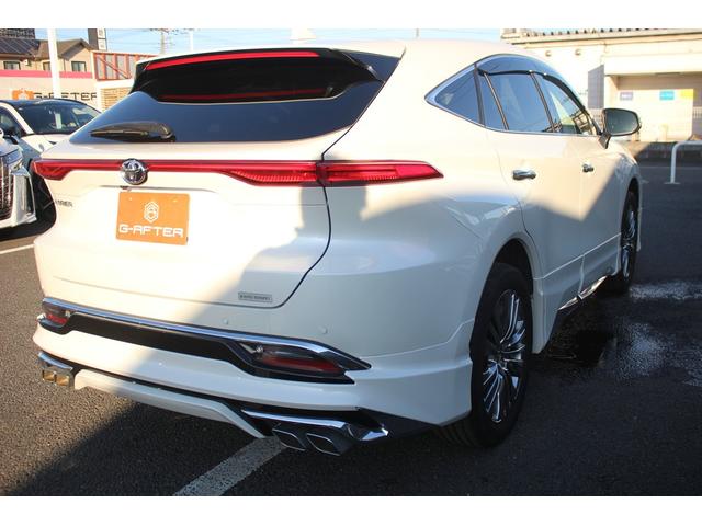 ハリアー Z レザーパッケージ 後期型 モデリスタフルエアロ JBLプレミアムサウンド 12.3型ナビ フルセグTV 全周囲カメラ シートヒーター シートエアコン 黒革シート 電動リアゲート LEDヘッドライト(14枚目)