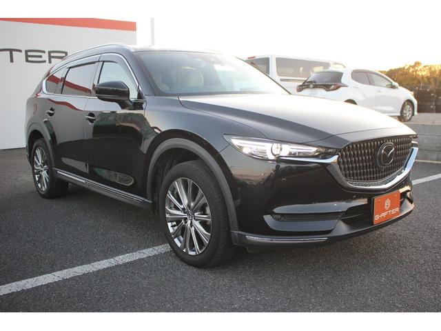 ＣＸ－８ ＸＤ　エクスクルーシブモード　禁煙車　純正１０．２５インチナビ　フルセグＴＶ　白革シート　ＡＬＰＩＮＥ後席モニター　全周囲カメラ　レーダークルーズコントロール　ＥＴＣ　シートヒーター　シートエアコン　ＬＥＤヘッドライト（7枚目）