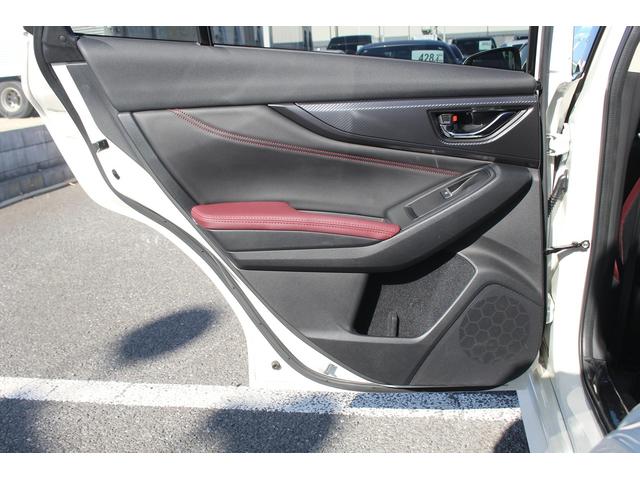 レヴォーグ STIスポーツ EX 禁煙車 11.6インチセンターインフォメーションディスプレイ フルセグTV バックカメラ 4WD アイサイト 電動リアゲート ETC シートヒーター 純正18インチアルミホイール 黒赤革シート(37枚目)