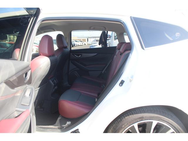 レヴォーグ STIスポーツ EX 禁煙車 11.6インチセンターインフォメーションディスプレイ フルセグTV バックカメラ 4WD アイサイト 電動リアゲート ETC シートヒーター 純正18インチアルミホイール 黒赤革シート(38枚目)