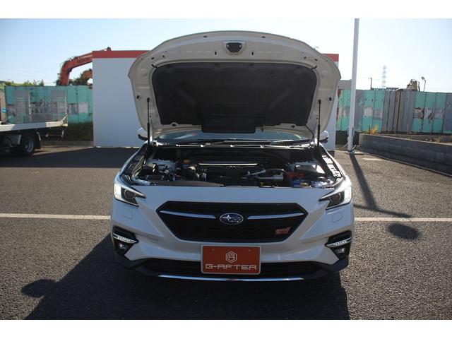 レヴォーグ STIスポーツ EX 禁煙車 11.6インチセンターインフォメーションディスプレイ フルセグTV バックカメラ 4WD アイサイト 電動リアゲート ETC シートヒーター 純正18インチアルミホイール 黒赤革シート(77枚目)