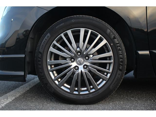 エルグランド ２５０ハイウェイスターＳ　アーバンクロム　後期型　純正１０インチナビ　フリップダウンモニター　アダプティブクルーズコントール　衝突軽減ブレーキ　ＥＴＣ２．０　両側電動スライドドア　シートヒーター　純正１８インチアルミホイール（18枚目）