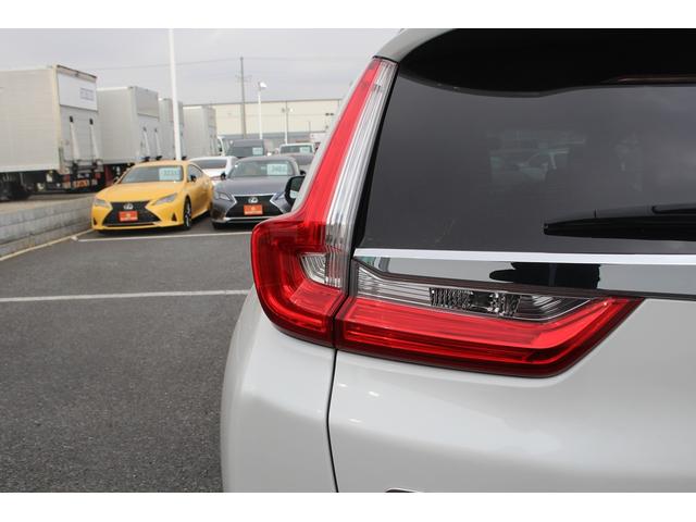 ＣＲ－Ｖハイブリッド ＥＸ・マスターピース　後期型　純正ナビ　フルセグＴＶ　電動サンルーフ　茶革シート　レーダークルーズコントロール　バックカメラ　ＥＴＣ２．０　シートヒーター　パワーシート　ＬＥＤヘッドライト　ワンオーナー　ルーフレール（26枚目）