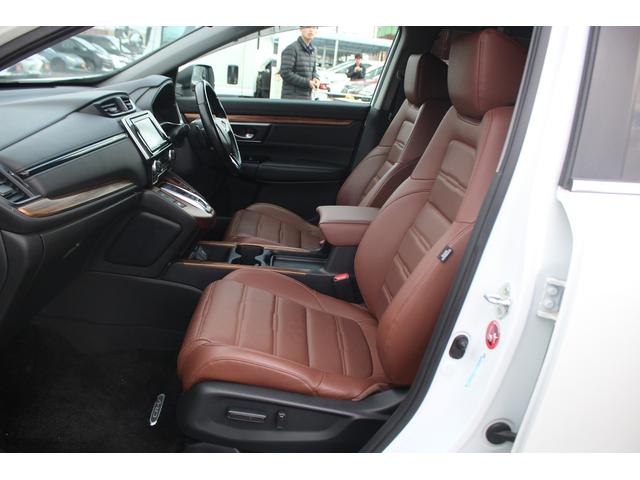 ＣＲ－Ｖハイブリッド ＥＸ・マスターピース　後期型　純正ナビ　フルセグＴＶ　電動サンルーフ　茶革シート　レーダークルーズコントロール　バックカメラ　ＥＴＣ２．０　シートヒーター　パワーシート　ＬＥＤヘッドライト　ワンオーナー　ルーフレール（40枚目）