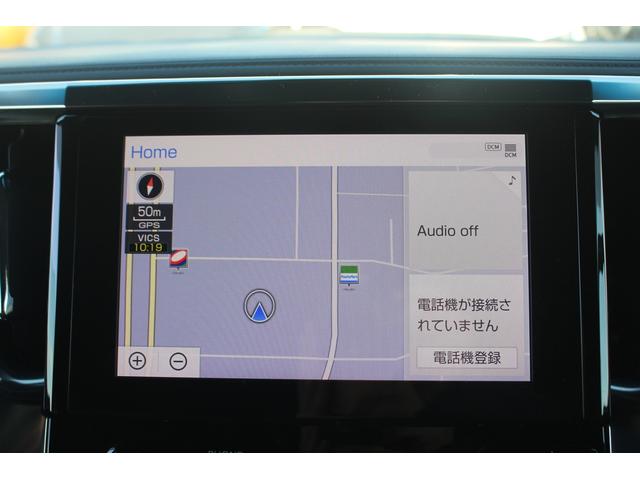 アルファードハイブリッド S タイプゴールド 禁煙車 純正9インチナビ フルセグTV バックカメラ フリップダウンモニター 衝突軽減 電動リアゲート 両側電動スライドドア 純正17インチアルミホイール ETC LEDヘッドライト 雹害車(7枚目)