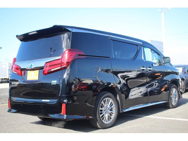 アルファードハイブリッド S タイプゴールド 禁煙車 純正9インチナビ フルセグTV バックカメラ フリップダウンモニター 衝突軽減 電動リアゲート 両側電動スライドドア 純正17インチアルミホイール ETC LEDヘッドライト 雹害車(14枚目)