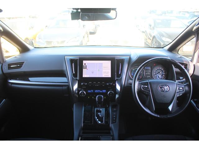 アルファードハイブリッド S タイプゴールド 禁煙車 純正9インチナビ フルセグTV バックカメラ フリップダウンモニター 衝突軽減 電動リアゲート 両側電動スライドドア 純正17インチアルミホイール ETC LEDヘッドライト 雹害車(51枚目)