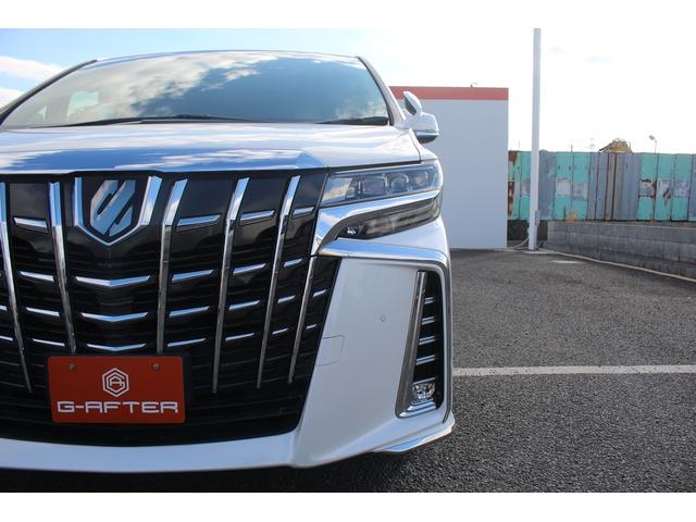 アルファード 2.5S Cパッケージ 後期型 禁煙車 純正9インチナビ 3眼LEDヘッドライト CD・DVDキット フリップダウンモニター 両側電動スライドドア バックカメラ フルセグTV シートヒーター&シートクーラー(25枚目)